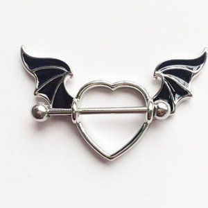 Nipple Piercing ~ Per Pair ~ Spread Wings